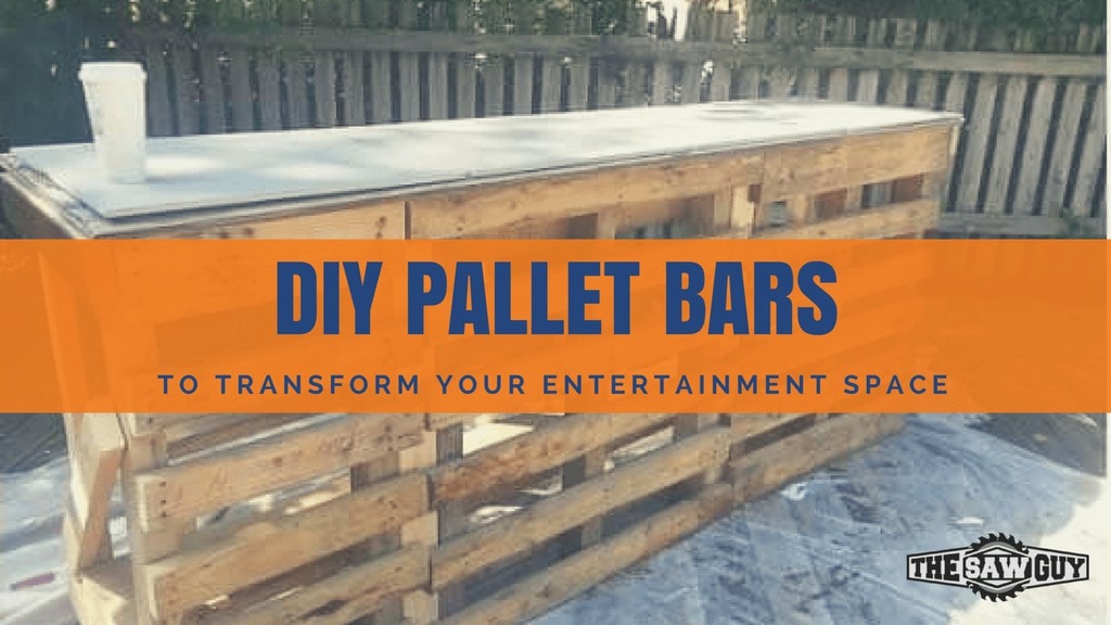 15 Epic Pallet Bar Ideas To Transform Your Space The Saw Guy