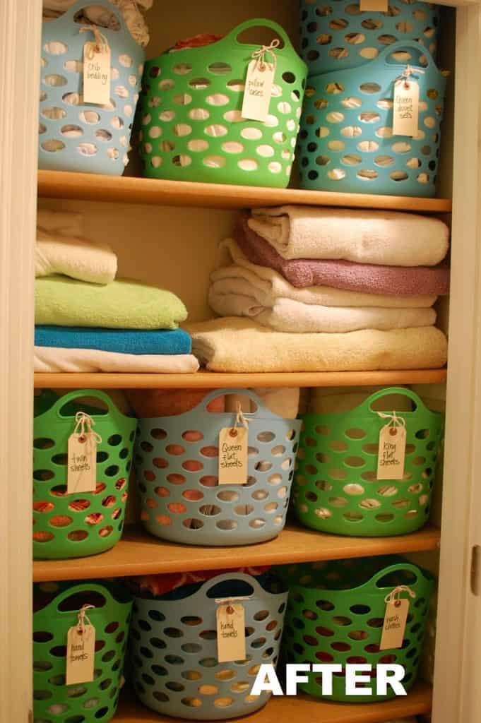 Organizing Your Linen Closet