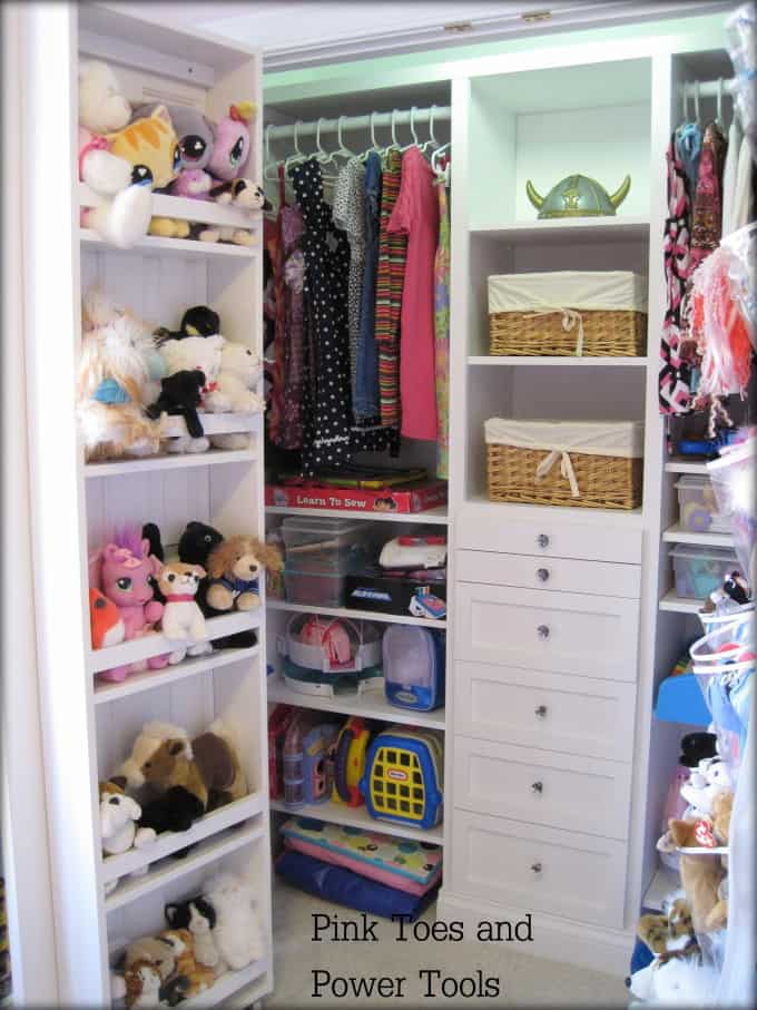 Homemade Closet Organizer