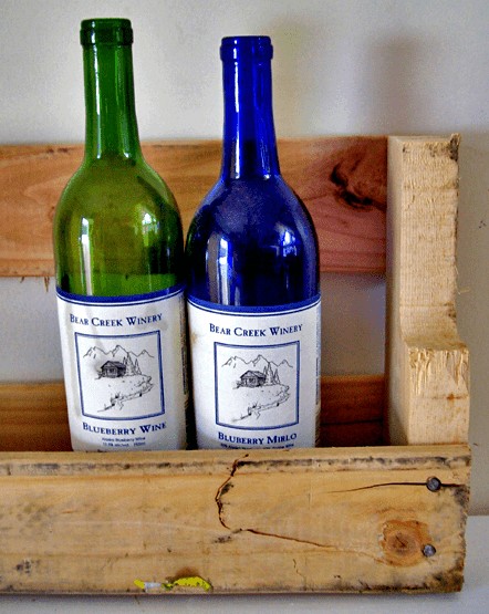 Reclaimed Pallet Shelf