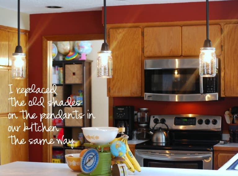 Pendant Mason Jar Light Tutorial