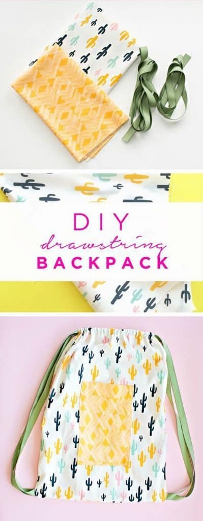 Quick and Easy Drawstring Bags 