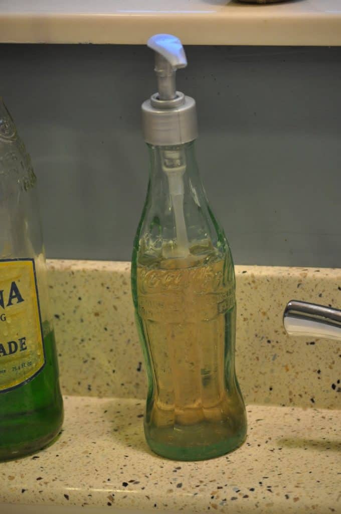 Vintage Coke Soap Bottle