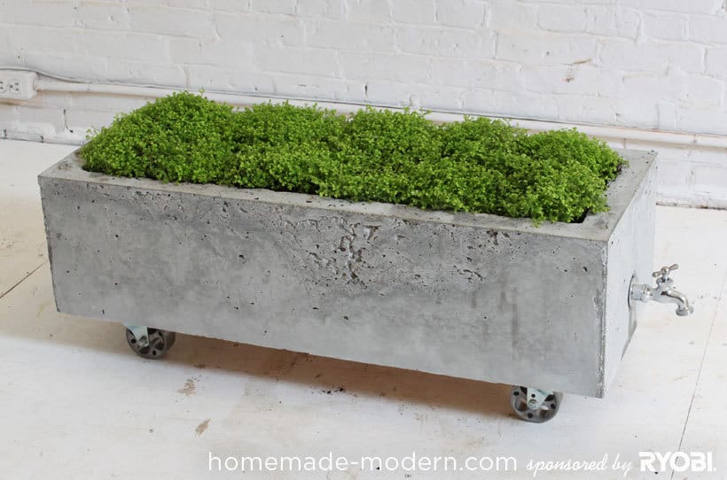 Modern Concrete Planter