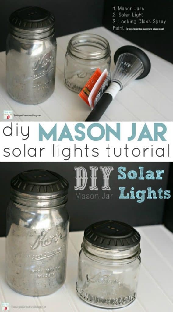  Mason Jar Solar Lights 