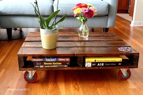 Recycled Wooden Pallet Coffee Table