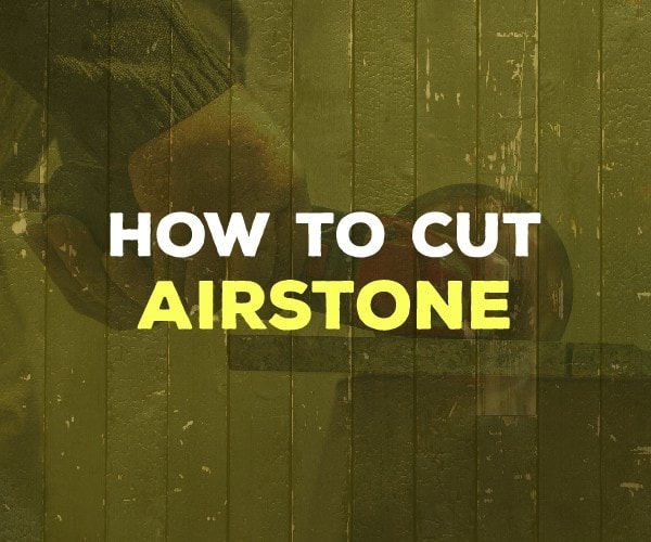 how to cut airstone