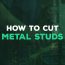 cut wood studs metal onto transfer navigating