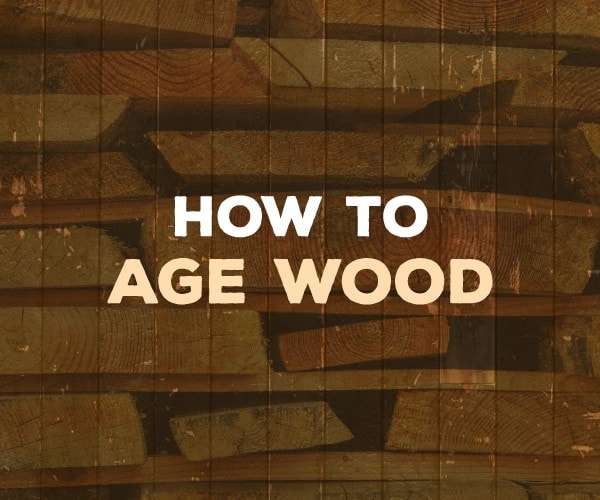 how to age wood