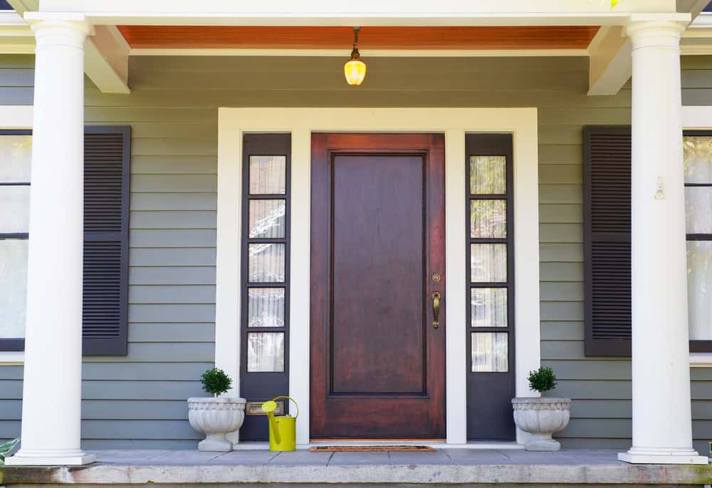solid wood door frame windows