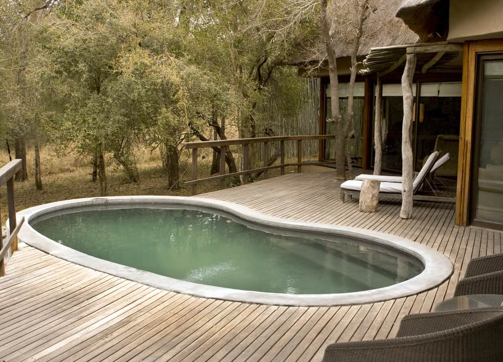 inset deck pool