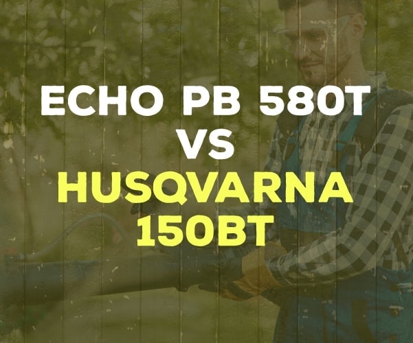 ECHO PB 580T vs Husqvarna 150BT