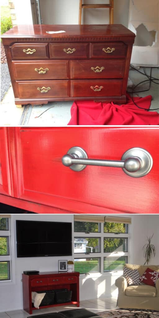 Update the old dresser - These furniture hacks will turn outdated and old furniture into treasured pieces. From little to no money you can have creative furniture statements throughout your home. thesawguy.com