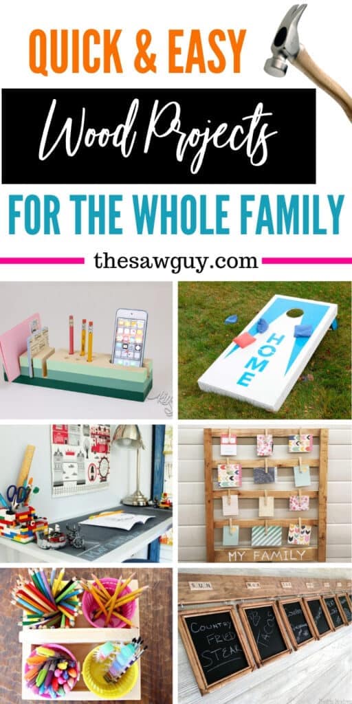 Quick and easy wood project for the whole family