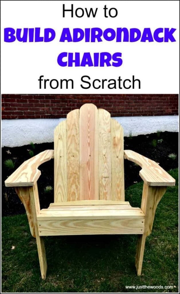 DIY Adirondack Chairs Now you can build your own Adirondack chairs in your shop. Imagine relaxing after a long day on chairs that you made yourself! Grab your materials, fix an iced tea and get to work making some of these gorgeous chairs! These would also be really nice gifts or crafts that you could sell. thesawguy.com