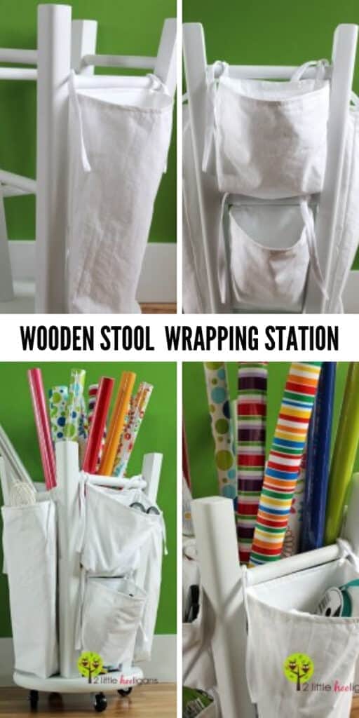 Quick hack to organize your wrapping station - These furniture hacks will turn outdated and old furniture into treasured pieces. From little to no money you can have creative furniture statements throughout your home. thesawguy.com