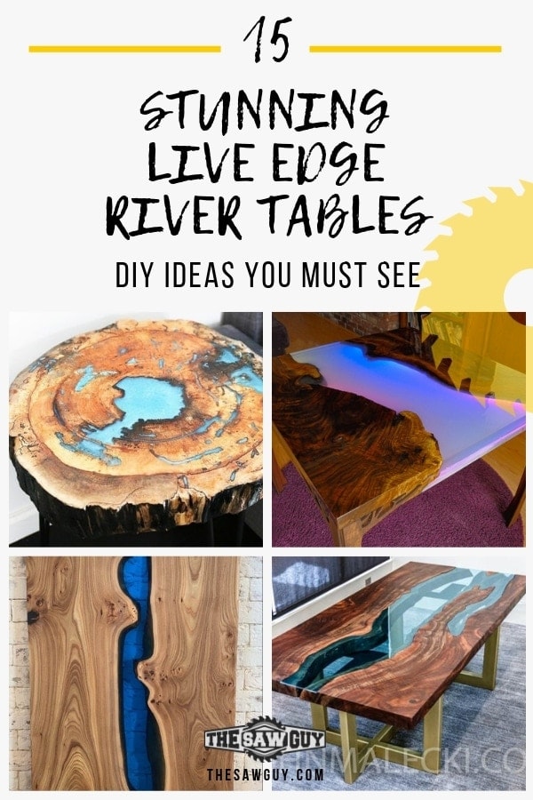 15 Live Edge River Tables - thesawguy.com