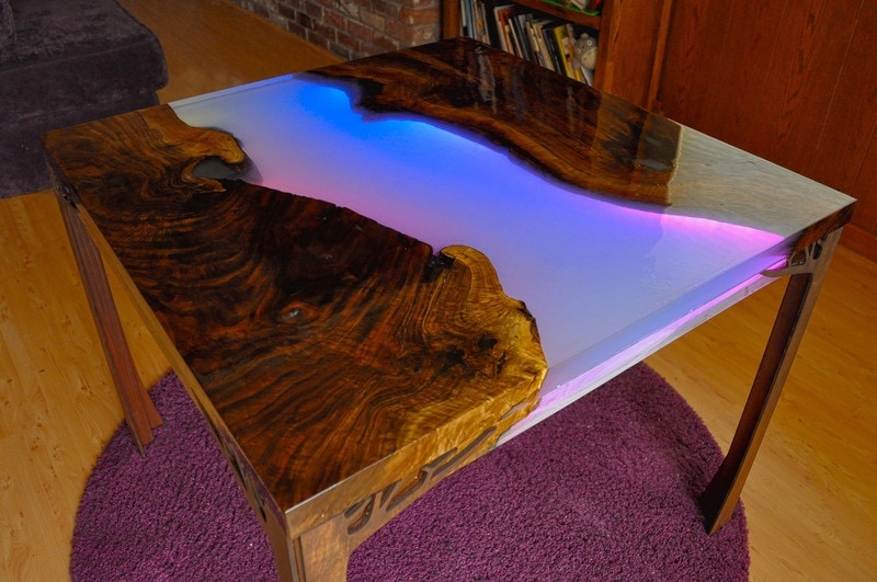 When you have get-togethers or parties this LED resin table is going to be the talk of the show! Everyone will go wild for how awesome it looks. thesawguy.com