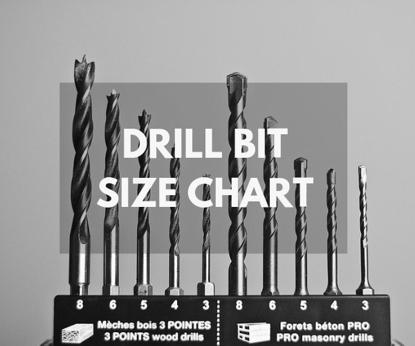 best drill bit size chart