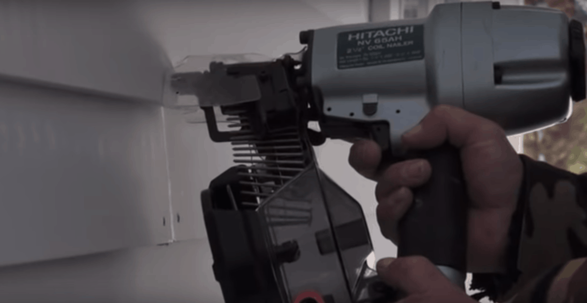 How to Use a Siding Nailer The Saw Guy