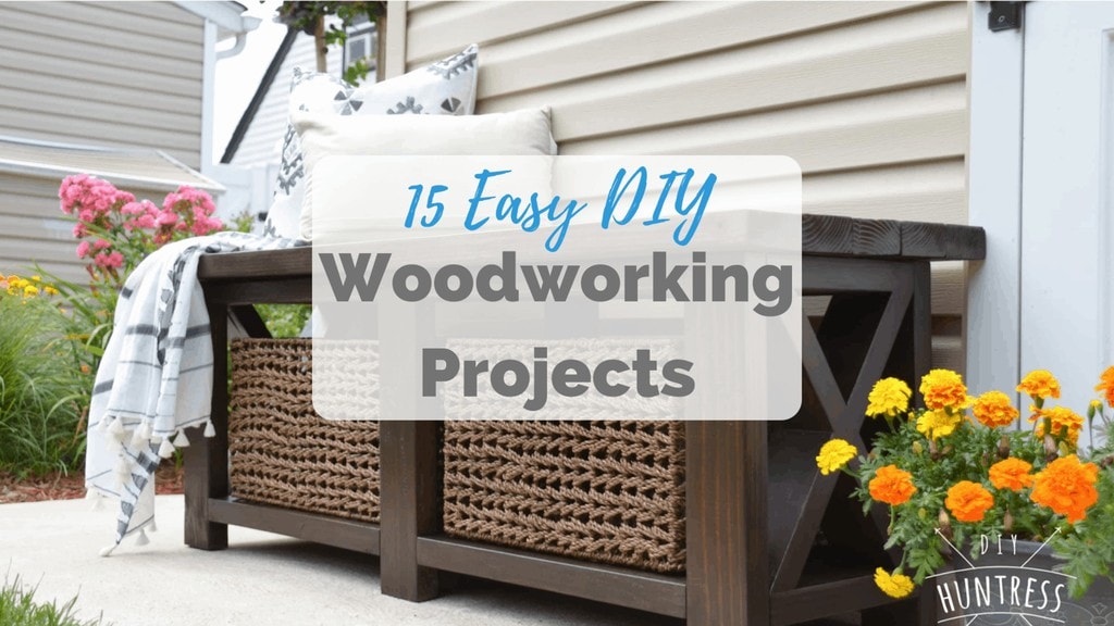 easy beginner woodworking projects