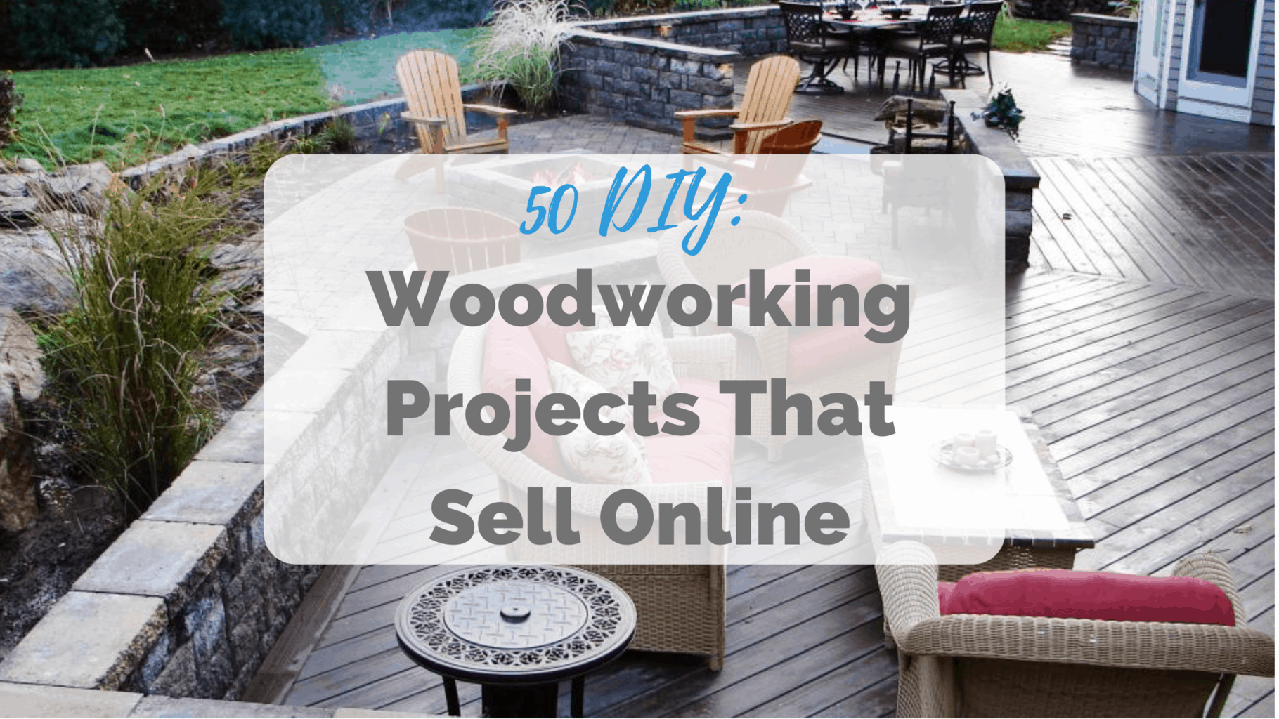 Where To Sell Woodworking Projects