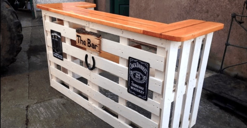  idee pallet bar 