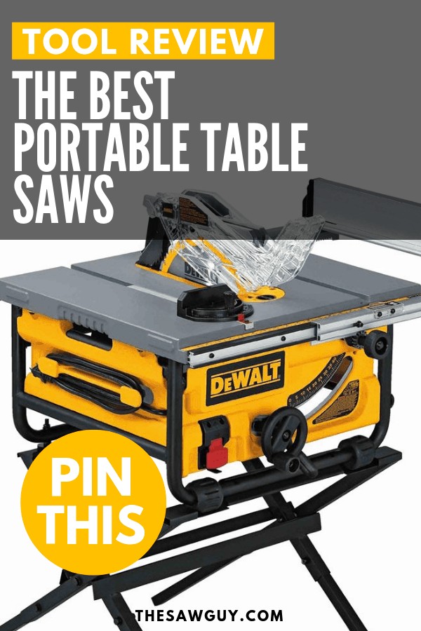 The Best Portable Table Saws - Which One Should You Buy?