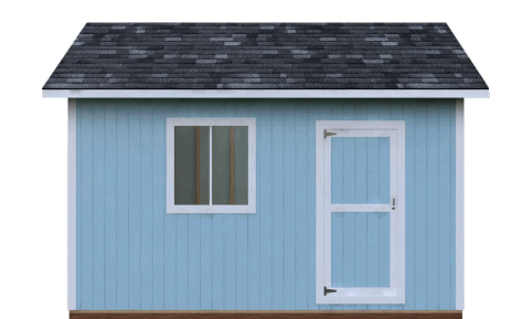 12x16 Shed Plans: Gable Shed