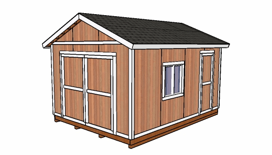 12x16 Shed Plans: Garden shed