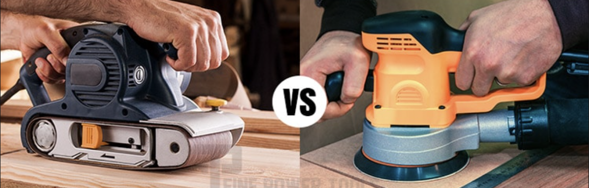 Belt Sander vs Orbital Sander