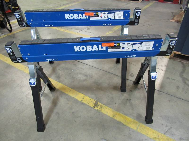 Adjustable Height Sawhorses